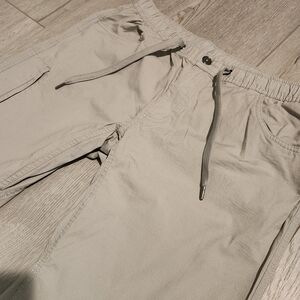 Bylt Everyday Pants 2.0 Straight Mens Sz XL Fawn Grey Elastic Stretch Pants